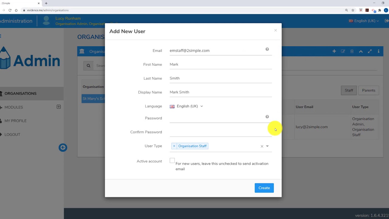 Setting Up Users | Evidence Me | 2Simple - YouTube