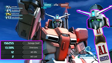 STACKING BODIES w/ Zeta Plus A1 [Gundam: Battle Operation 2] PS5pro (full commentary)