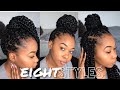 How To: Style Passion Twist | 8 Easy Styles | Kinzey Rae