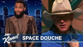 Guest Host Anthony Anderson on Bezos’ Space Trip, Tom Brady’s Trump Shade & Finding His Mama Love