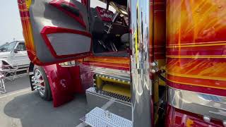 Slammed Out Peterbilt Built By (One Of A Kind Customs) by McKay Jessop 3,500 views 5 months ago 2 minutes, 8 seconds