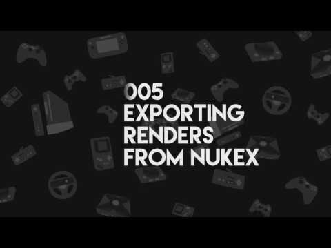 005 Exporting Renders From Nukex