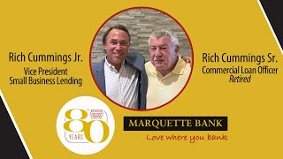 80 Faces Of Marquette Bank - Rich Mings Jr. And Sr.