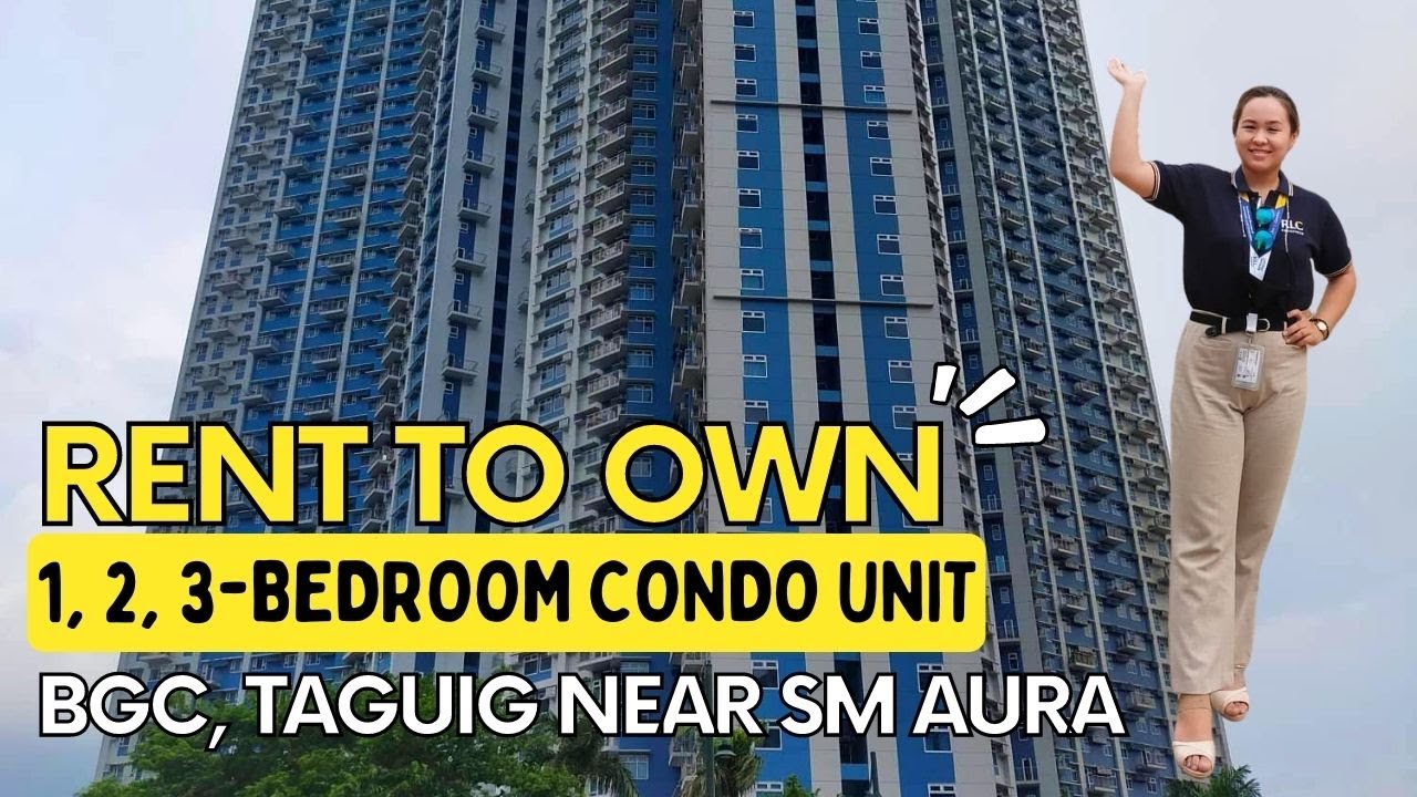 RENT TO OWN 1, 2, 3BEDROOM CONDO UNIT IN BGC TAGUIG NEAR SM AURA THE