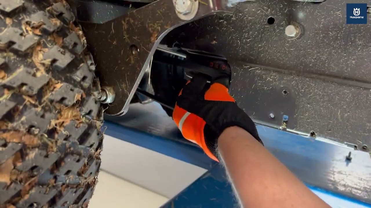 How to Change the Equipment Belt on a Husqvarna R200 Ride-On Mower