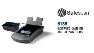 Safescan 6155 instrucciones de actualización USB