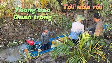 Thông Báo rất quan trọng cho mọi người . nay mò tôm tới bán luôn | Cù Lao Dung Vlogs
