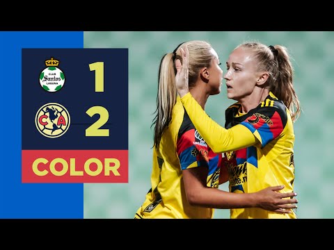 Goles de Sarah y Scarlett en nuestra Jornada 1 del CL26 | EL COLOR del triunfo contra Santos Laguna