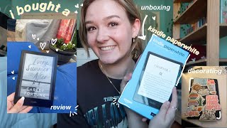 I BOUGHT A KINDLE PAPERWHITE | | UNBOXING, SET-UP, REVIEW