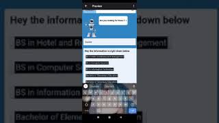 LC-BOT: College Inquiry Chat Bot App