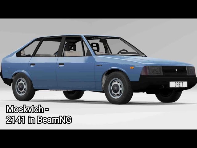 Moskvich 2141 in BeamNG #034 - YouTube