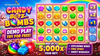 🍭💣 Candy Blitz Bombs by Pragmatic Play – Demo Slot Gameplay!