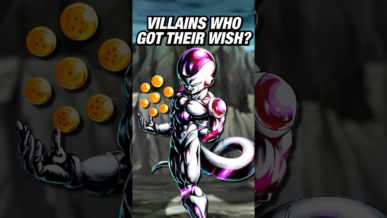 Dragon Ball Villains who ACTUALLY got their wish? #goku #dragonball #dbz