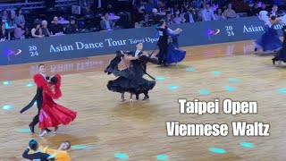 2024 Taipei Open | Asian Pro Ballroom Final Viennese Waltz | 박재환&성예은