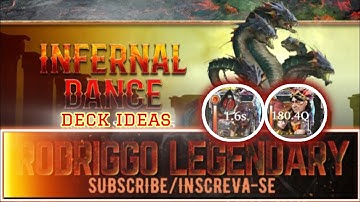 Legendary game of heroes #event #215 🔥 (S) INFERNAL DANCE 🔥 #deck #ideas #gameplay #rpg