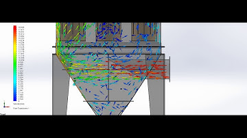 Cartridge filter flow simulation 2