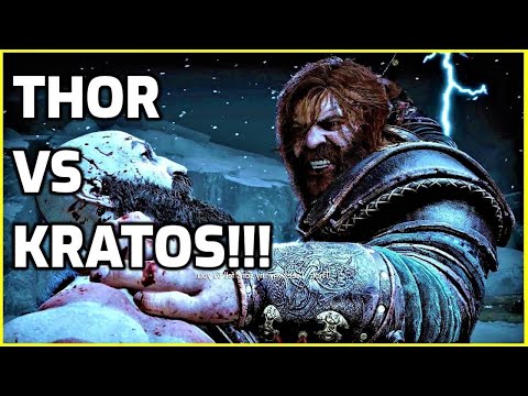 GoW How to BEAT Thor BOSS FIGHT No Damage
