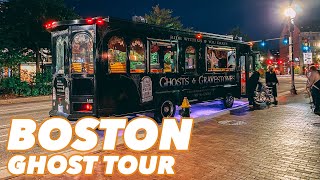 BOSTON HAUNTED TOUR: On the Ghosts & Gravestones Trolley