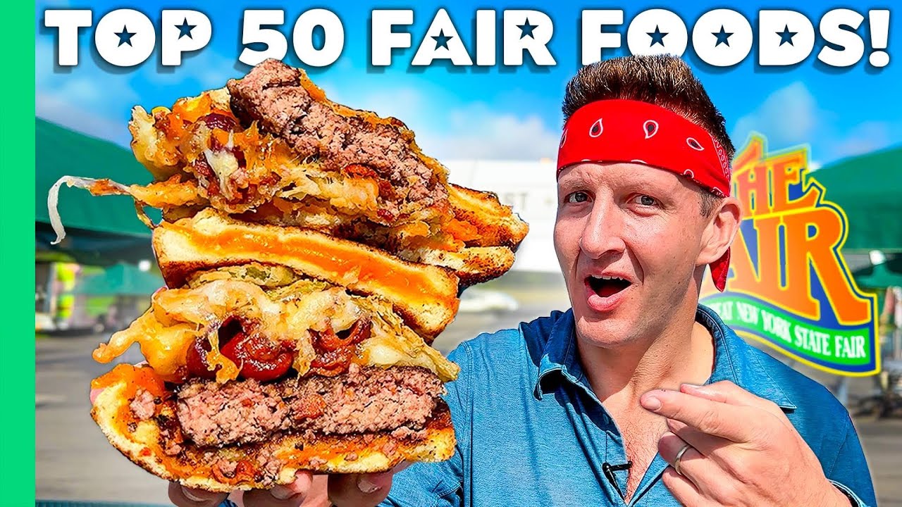 ⁣Must Try Before You Die!! Fair Food From NY to Washington!!