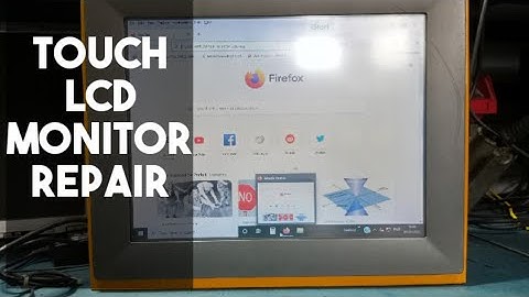 ADVANTECH FPM-2150G Touch Panel Repair ! Touch lcd Monitor No Power Repair ! Touch Screen Repair