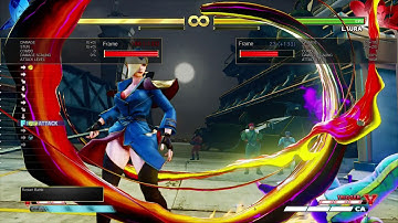SFVAE v4: Falke tech (V-Skill projectile clash recovery)