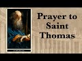 Prayer to St. Thomas