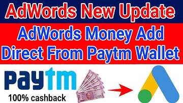 how to add money in google AdWords using Paytm wallet | 2019