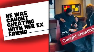 Caught cheating with her ex friend. #cheating #reaction #cheater