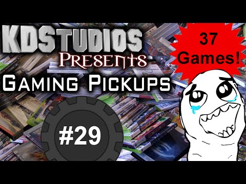 Gaming Pick Ups 29 - 37 Games for 7 Different Systems!