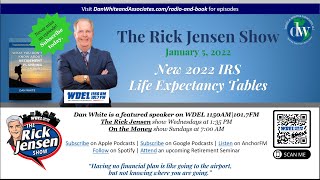 The Rick Jensen Show: New 2022 IRS Life Expectancy Tables are in Effect ()