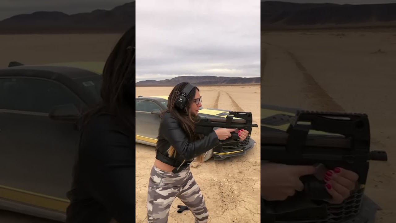 Hitting the desert 🏜 with the P90