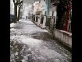 First snowfall 2021 in Chieti, Italy #shorts