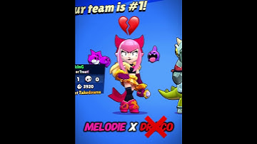 MELODIE X ZIGGY THEORY 😍? #brawlstars 
