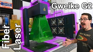 The Most Affordable Fiber Laser. Deep Metal Engraving, Color Stainless Steel and more!  Gweike G2