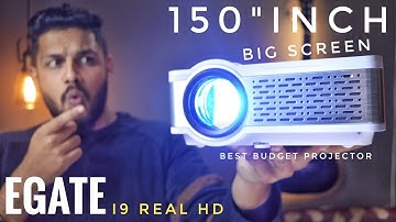 Egate i9 real hd projector!! ghar pe banao theater😍🔥🔥