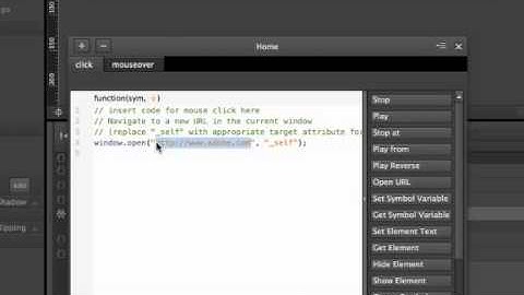 Embed an Edge Animate Project and Create a Menu Bar