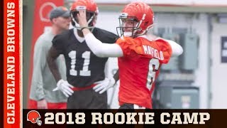 2018 Rookie Minicamp Day 1 | Cleveland Browns