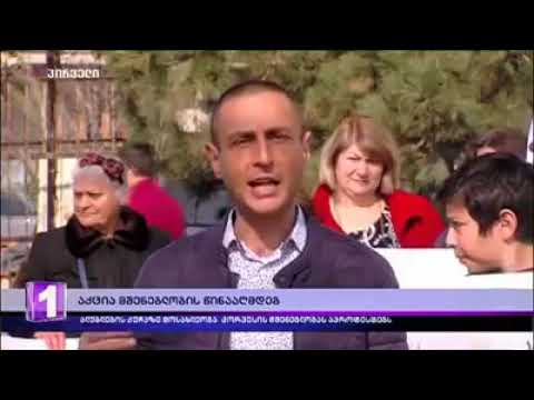 ლაშა ჩხარტიშვილმა  კორპუსების მშენებლობის საწინააღმდეგო აქციის ორგანიზებაში მიიღო მონაწილეობა