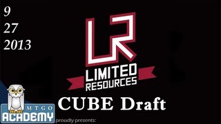 Limited Resources - Round 1, Magic Online CUBE Draft, 27 Sept. 2013