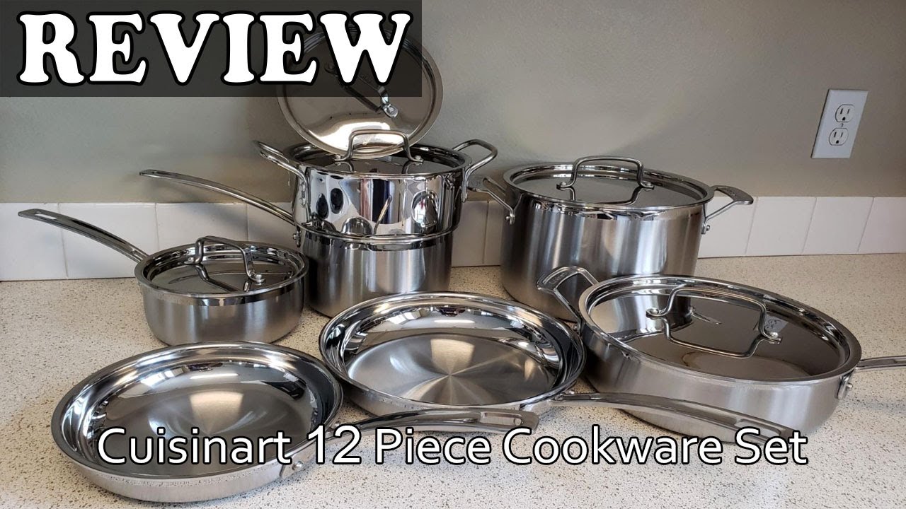 Cuisinart Multiclad Pro Stainless 12-Piece Cookware Set Review