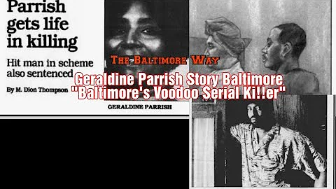 Geraldine Parrish Story Baltimore " The love of mo...