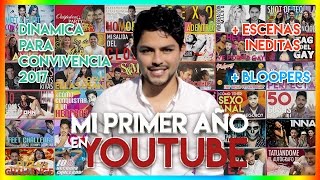 1ER AÑO EN YOUTUBE + CONVIVENCIA 2017 + BLOOPERS 2016 | JOHN DIOSDADO