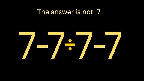 Most People Get This Math Problem Wrong!