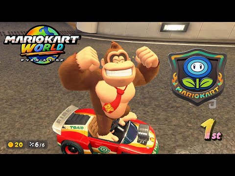 マリオカートワールド】サバイバル アイスラリー 150cc プレイ