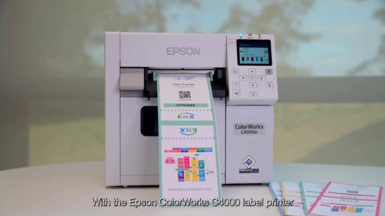 Epson ColorWorks C4000 Label Printer