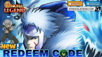 Konoha Legend - Ninja AFK mobile New Redeem Code 🎁 TOP Naruto Game Android/iOS