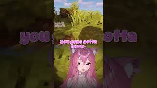 The MOST Casual Minecraft Gamer #minecraft #vtuber #vtuberclips #vtubersen #minecraftshorts