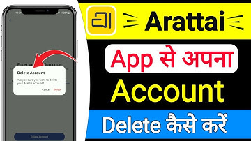 Arattai account delete kaise kare 2025 l How to delete arattai account l arattai account delete 