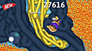 GOLDEN KNIGHT BEAN SNAKE THE MOST POWERFUL BOSS SNAKE OF ALL EVENT Epic! Snake io🐍 #gameplay.