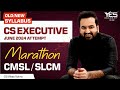 CMSL/SLCM MARATHON for June 24 (Part 1) | (Old &amp; New Syllabus) CS Vikas Vohra